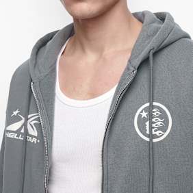 Hellstar Hellstar Logo Zip grey Undefinierte Farbe