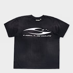 Hellstar Cursive Logo T-Shirt Grau