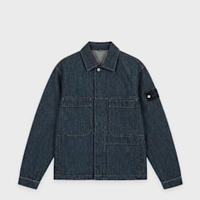 Stone Island Biker Jacket blue black Undefined Color