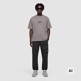 Stone Island Sweat Bottoms schwarz