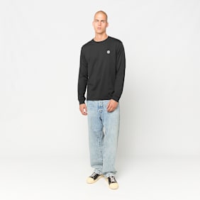 Stone Island LS T-Shirt zwart