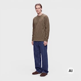 Stone Island LS T-Shirt umber Undefined Color