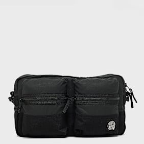 Stone Island Messenger Bag black zwart