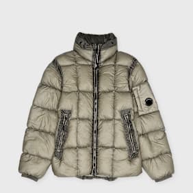 C. P. Company DD Shell Puffer Jacket Grün