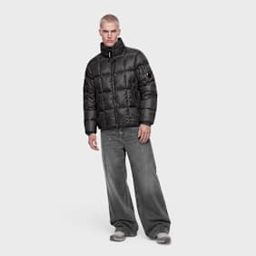C. P. Company Outerwear Medium Jacket In DD Shell Schwarz