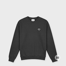 Arte Antwerp Arte Heart Crewneck schwarz