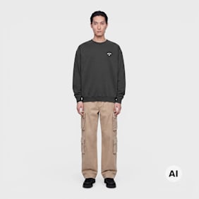 Arte Antwerp Arte Heart Crewneck black