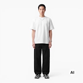 Arte Antwerp Outlined Logo T-Shirt white
