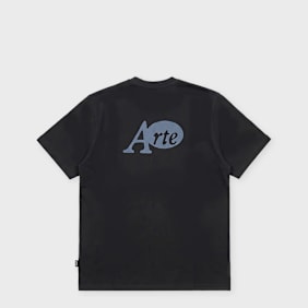 Undefined Brand Arte Back Print T-Shirt Schwarz