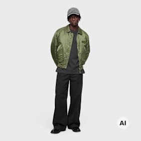 Comme des Garcons Homme Jacket groen