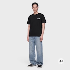 Comme des Garcons Homme T-Shirt zwart