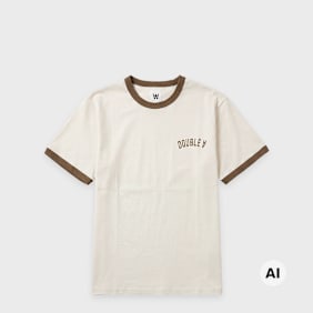 Wood Wood Parker Tee Arhie beige