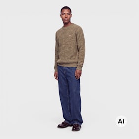 Wood Wood Halum Crew Neck beige
