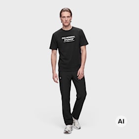 Pas Normal Studios Off-Race Logo T-Shirt Schwarz