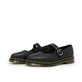 ちーたま　　Dr. Martens 黒 ハラコ　厚底  3ホール 1461 3 ホール シューズ