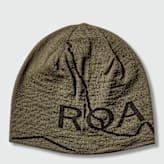 Buy ROA Logo Wool Beanie in green | YBUW205YA04-GRN0002 | solebox