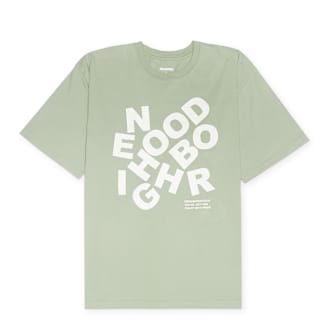 Buy Neighborhood 25 T-Shirt in green | 241PCNH-ST25-SGGR | solebox