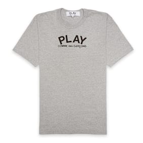 Comme des Garcons Play T-Shirt grijs