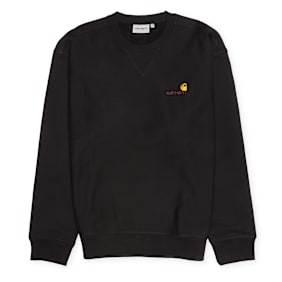 Carhartt WIP American Script Sweatshirt black