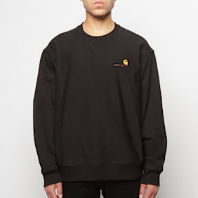 Carhartt WIP American Script Sweatshirt black