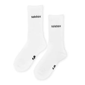 solebox Logo Socks blanc