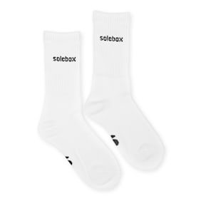 solebox Logo Socks wit