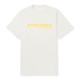 Sporty & Rich Science of Good Health T Shirt grijs
