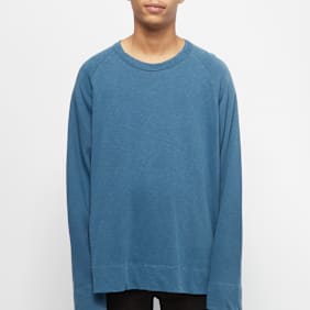 James Perse Vintage Pullover Sterling blauw