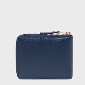 Comme des Garcons Wallet Classic Leather Line blue