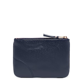 Comme des Garcons Wallet Classic Leather Line blau