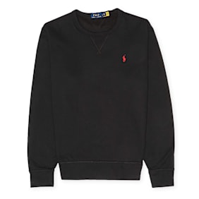 Polo Ralph Lauren Fleece Crew Sweater noir