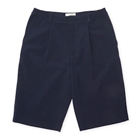 AMI PARIS Elasticizied Waist Bermuda Shorts bleu