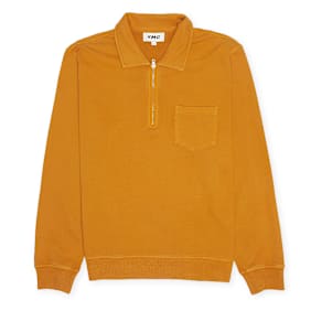 YMC Sugden Zip Sweatshirt geel