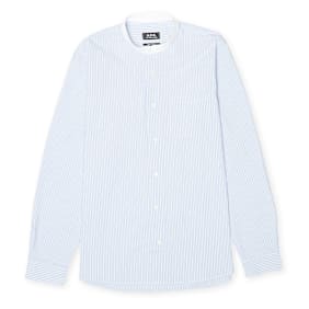 A.P.C. Chemise Mark blau