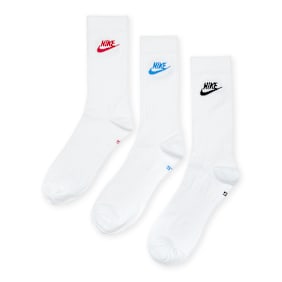Nike Sportswear Everyday Essential Crew Socks (3 Pack) weiß