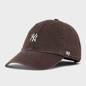 47 MLB New York Yankees Base Runner Clean Up Cap (Small Logo) brown