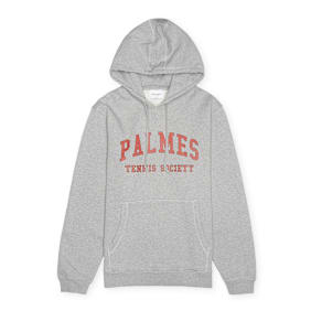 Palmes Mats Hooded Sweatshirt gris