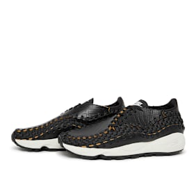 Nike Air Footscape Woven Premium "Black Croc" zwart