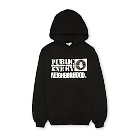 Neighborhood x Public Enemy Hoodie schwarz