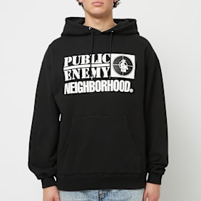 Neighborhood x Public Enemy Hoodie schwarz