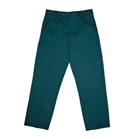 Palmes Fine Pleated Trousers türkis