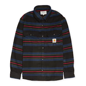 Carhartt WIP Oregon Shirt Jac blue