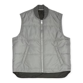 Heron Preston Ex-Ray Nylon Zip Vest grau