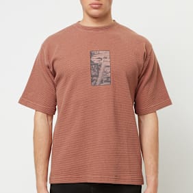 GR10K&nbsp; Waffle T-Shirt rouge