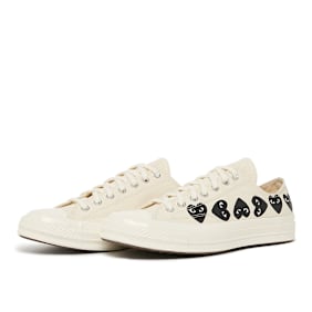 Comme des Garcons Play&nbsp; Multi Heart Chuck Taylor All Star '70 Low beige