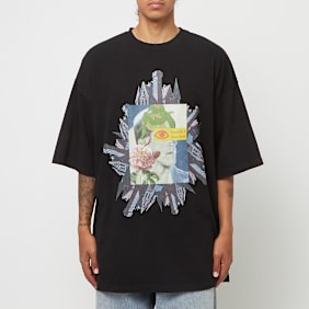 UNDERCOVER Tee Castle Collage schwarz