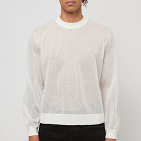 Sunnei Fine Japnese Rib Knit Longsleeve weiß