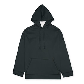 Sunnei Compact Jersey Buco Hoodie blue