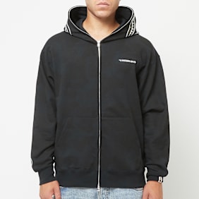 A Bathing Ape Ink Camo Shark Zip Hoodie schwarz
