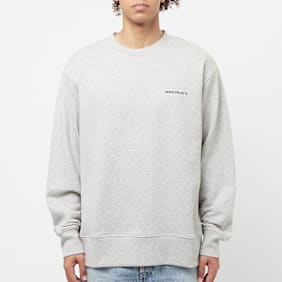 Norse Projects Arne Relaxed Organic Logo Sweatshirt grey